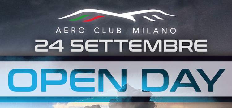 AERO CLUB MILANO – OPEN DAY 24 SETTEMBRE 2017
