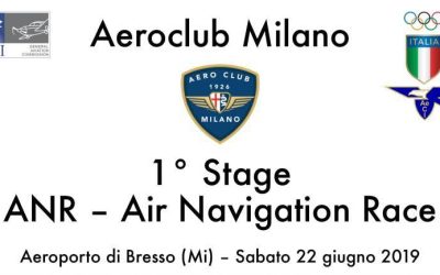 1° Stage Air Navigation Race