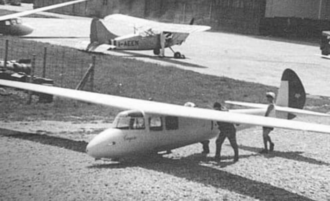 Alianti sulla linea di volo: la storia del volo a vela ad Aero Club Milano